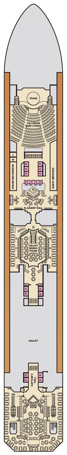 Carnival Destiny Deck Plans: Ship Layout, Staterooms & Map - Cruise Critic