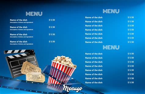 Menugo - Cinema Menu