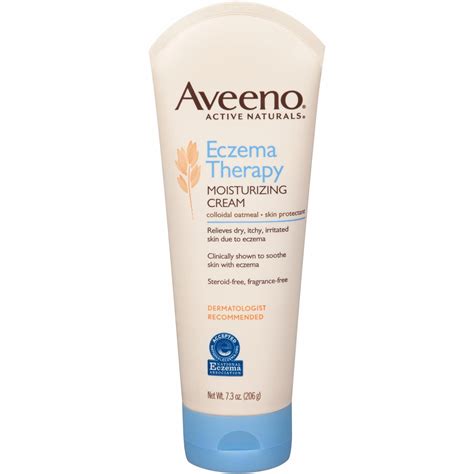 Aveeno Eczema Therapy Moisturizing Cream Anti-Itch 7.3 OZ Tube #anti ...