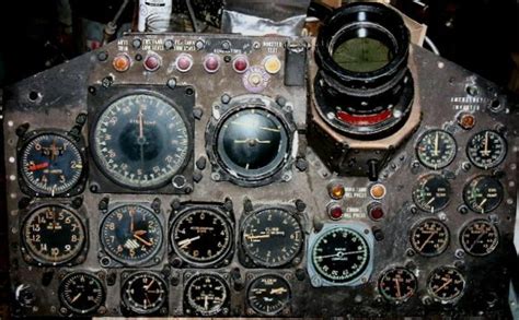 McDonnell F-4C, RF-4C, F-4D and F-4E Phantom II USAF aircraft cockpit ...