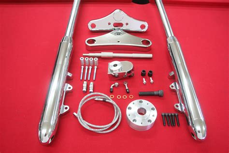 CHOPPER KITSWide Glide conversion kit w/ 41mm chrome fork upgrade