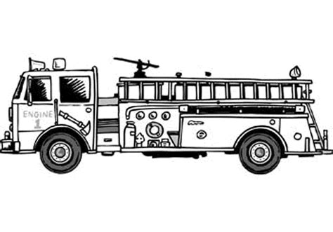 Print & Download - Educational Fire Truck Coloring Pages Giving Three ...