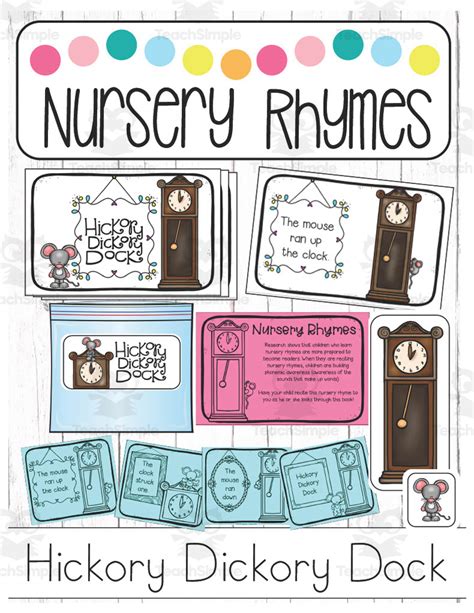 Hickory Dickory Dock Nursery Rhyme by Teach Simple