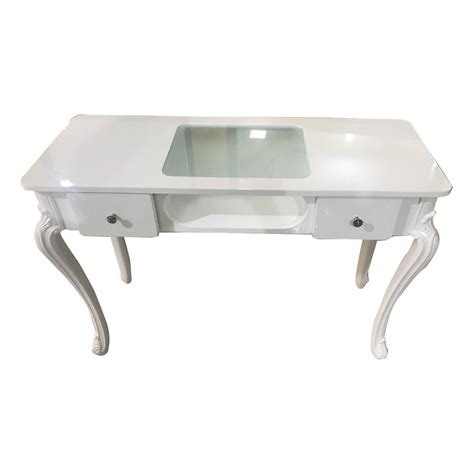 White Wood Beauty Salon Nail Tables at Rs 12500 in Thane | ID ...