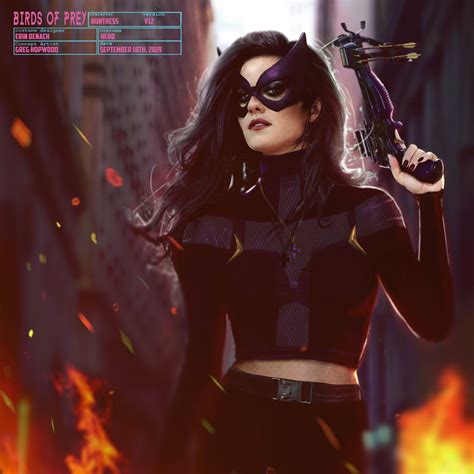 Official 'Birds Of Prey' Concept Art ~ Huntress - Birds of Prey (2020 ...