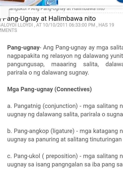 Ano Ang Ibig Sabihin Ng Pang-ukol Brainly - upang saan