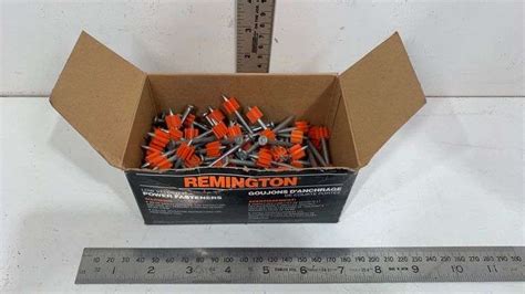 REMINGTON POWER FASTENERS -PARTIAL BOX - Wild Rose Auction Services