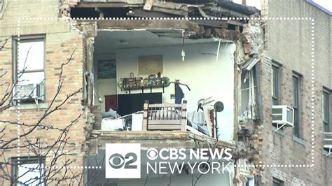 Tenants allowed inside partially-collapsed building to retrieve ...