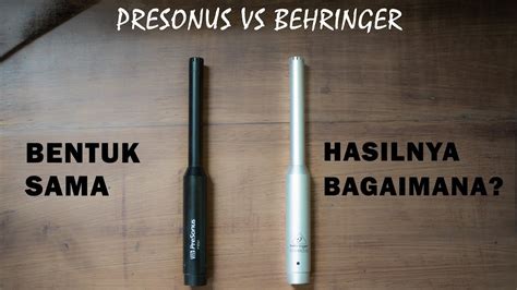 Presonus PRM1 VS behringer ECM8000,Review Mic analyzer presonus ...