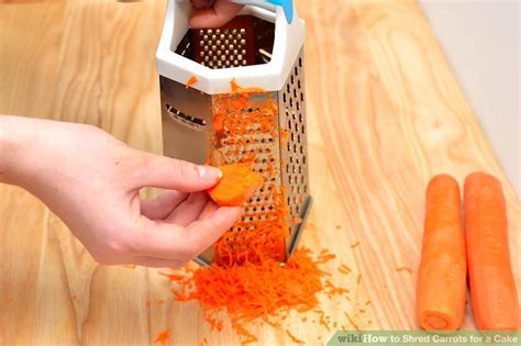 How to Shred Carrots for a Cake: 11 Steps (with Pictures)