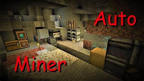 Minecraft 1.14 {tutorial} -Automatic Miner Part 1 (The AutoMiner ...