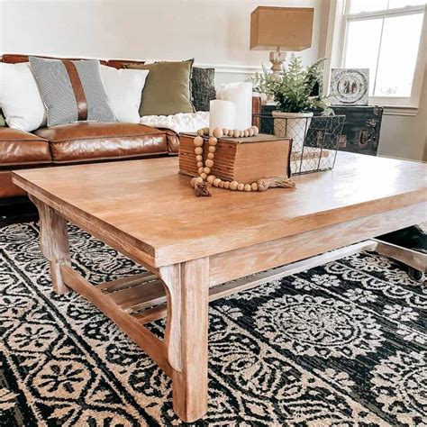 Rustic Farmhouse Coffee Table - Soul & Lane