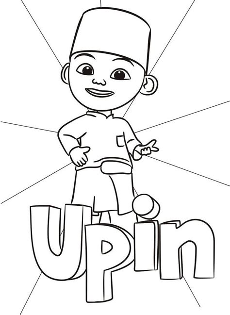 Upin And Ipin Coloring Pages - Free Printable Coloring Pages for Kids