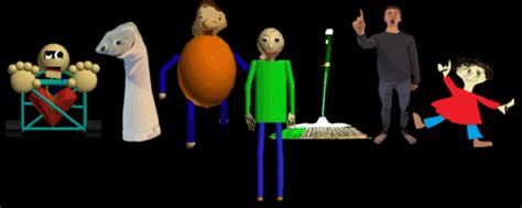 Characters | Baldi's Basics In Education And Learning Wiki | Fandom