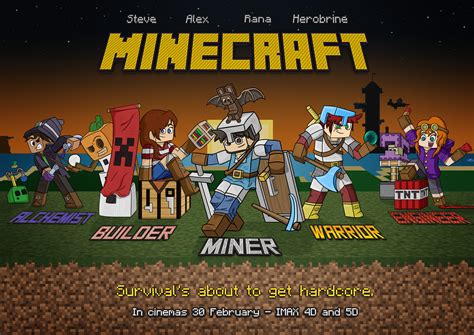 Minecraft Movie Poster