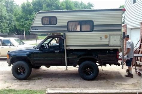 Slide in truck campers, Small truck camper, Camper trailer for sale