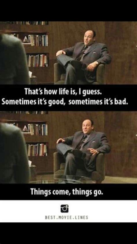 The Sopranos Tony Soprano Quotes, Mafia, Sopranos Quotes, Don Corleone ...