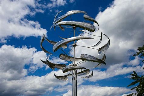 Garden DÃ©cor Home & Garden Jumbo Modern Art Kinetic Quadruple Wind ...