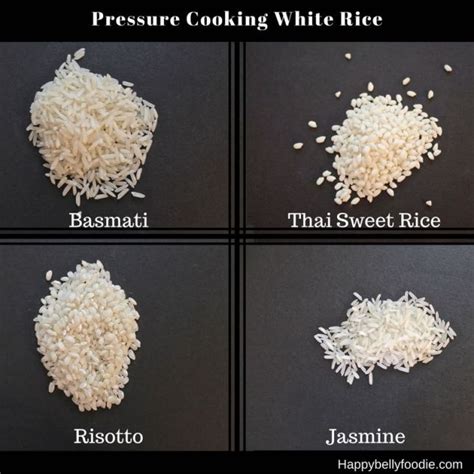 How to Pressure Cook Different Types of Rice Part I ~ White Rice ...