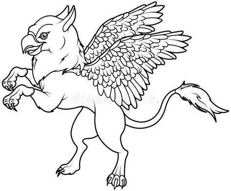 Griffin Coloring Pages