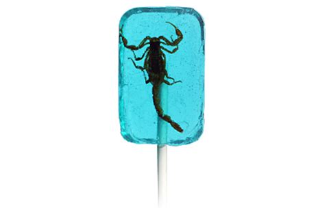 Blueberry Scorpion Lollipop