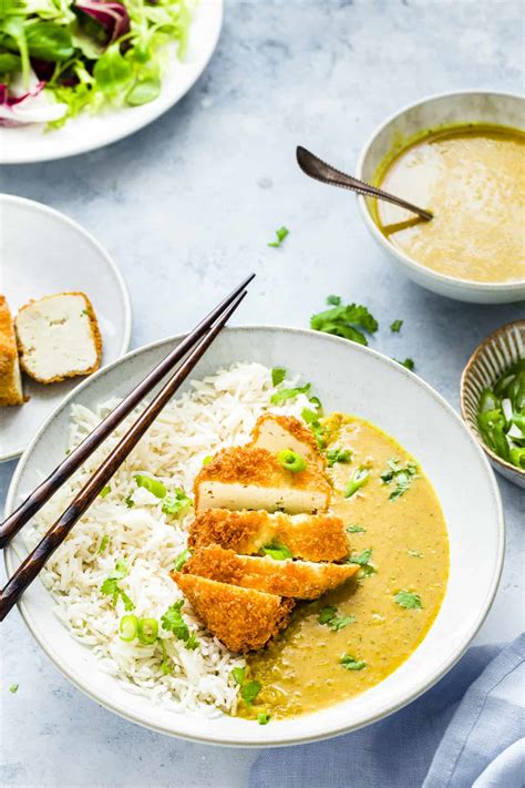 Tofu Katsu Curry - Vegan Huggs