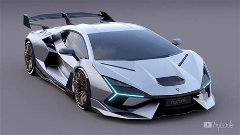 Preview The 2024 Lamborghini Aventador Successor In These Realistic ...