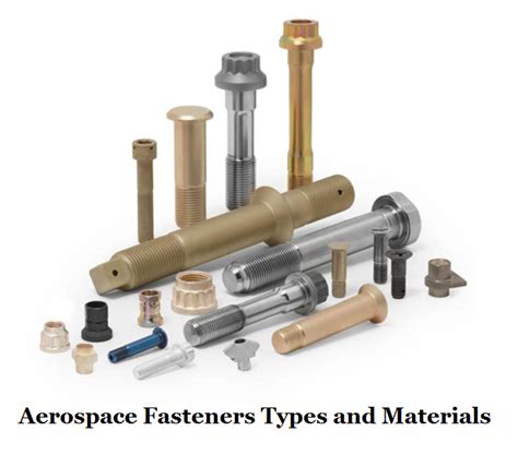 Fasteners Used in Aerospace: Types, Materials & Characteristics of ...