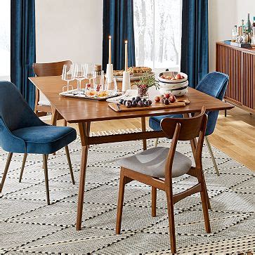 Extra Deep Mid-Century Expandable Dining Table (72") - ADA | West Elm