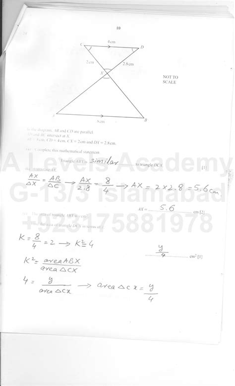 IGCSE Mathematics (0580) Solved Past Papers 2021-2004 Cell ...