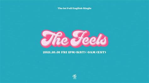 TWICE to release The Feels in October, fans dub band's first English ...