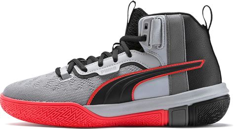 Puma Legacy Disrupt Jr (Gris/Rouge) - Gris - gris, 39 EU EU: Amazon.fr ...