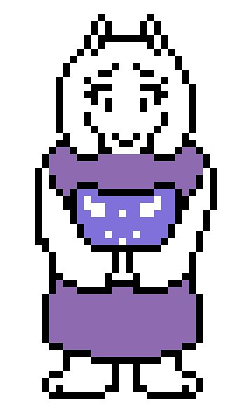 Toriel Sprite/Pixel Art by GermanLunarPrincess on DeviantArt