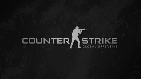 Counter-Strike: Global Offensive (Black Logo) HD Wallpaper