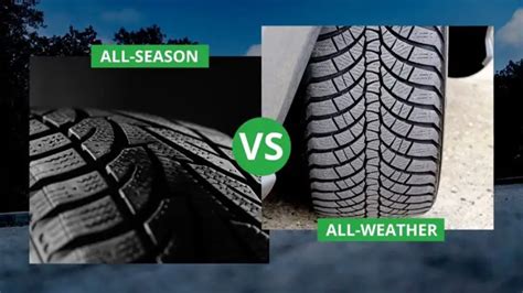 All-Season vs. All-Weather Tires: Differences & Which to Pick ...