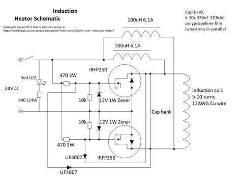 Induction Heater Circuit Diagram Pdf