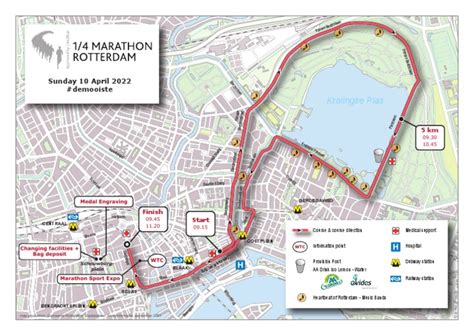 Rotterdam Marathon Map | PDF