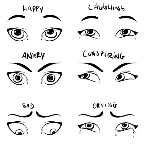 The Best Way To Draw Eye Expressions, Step By Step! - Don Corgi | Eye ...