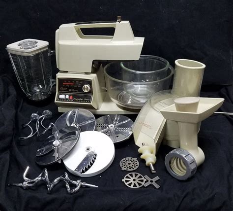 Oster Kitchen Center Mixer Blender Meat Grinder In EUC Regency 10 Speed ...