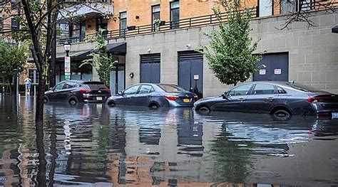 Storm floods New York City area, pouring into subways and swamping ...