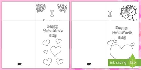 Valentine's Day Card Templates | Valentine's Day Card Pack