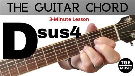 Dsus4 // Guitar Chord - YouTube