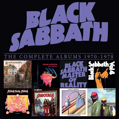 BLACK SABBATH - The Complete Albums 1970-1978 - Amazon.com Music