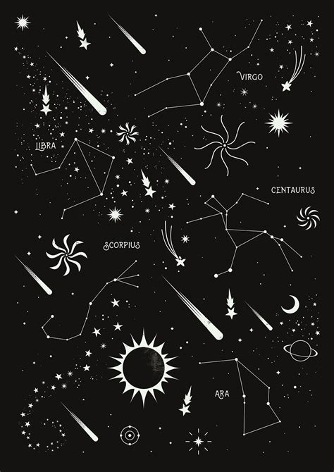 / eclipse / carly watts / art and illustration / | Constellation art ...