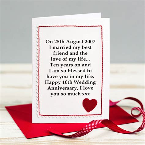 Personalised Wedding Anniversary Card By Jenny Arnott Cards & Gifts