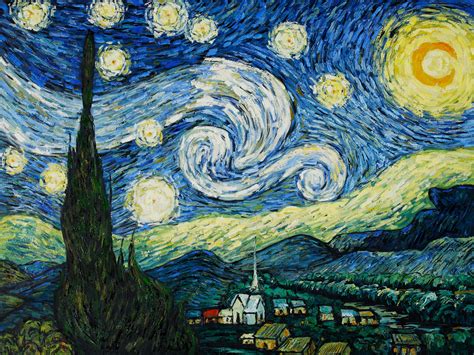 Vincent van Gogh’s "Starry Night" Most Popular Oil Painting in 2011