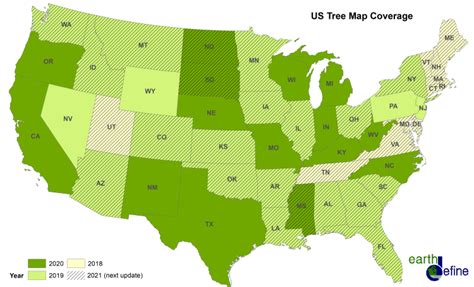 EarthDefine | US Tree Map: Seamless high-resolution tree canopy data