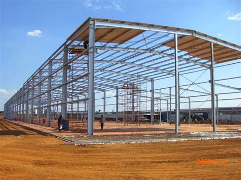 Steel warehouse structure design