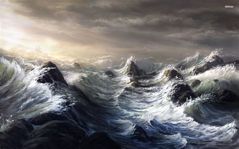 Sea Storm Wallpapers - Top Free Sea Storm Backgrounds - WallpaperAccess