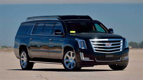 Stretched Cadillac Escalade Is An Opulent Limo SUV You Can Own